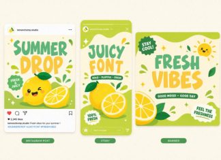 Lemon Chomp Font preview image 2