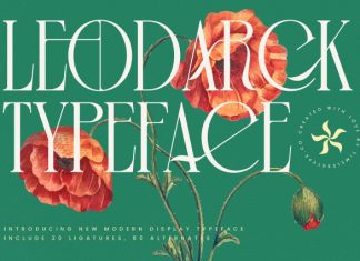 Leodarck Font preview image 1