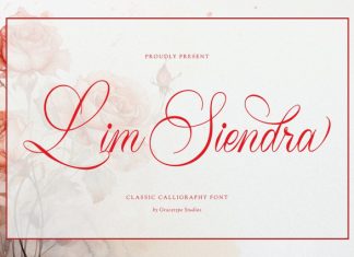 Lim Siendra Font preview image 1