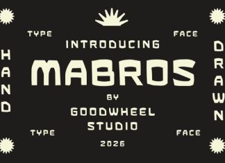 Mabros Font preview image 1