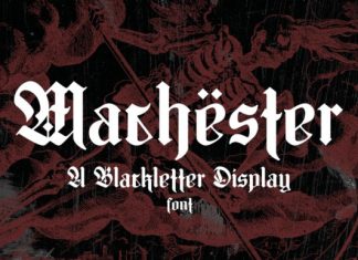 Machester Font preview image 1