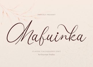 Mafuinka Font preview image 1