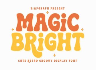 Magic Bright Font preview image 1
