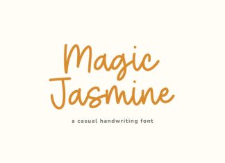 Magic Jasmine Font preview image 1