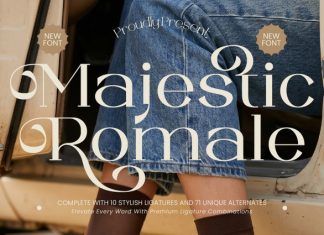 Majestic Romale Font preview image 1