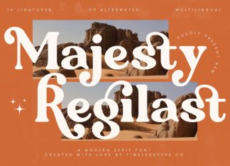 Majesty Regilast Font preview image 1