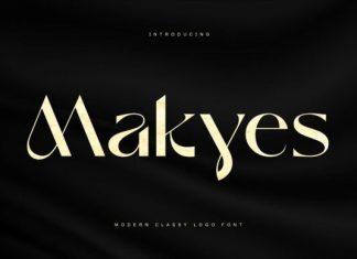 Makyes Font preview image 1