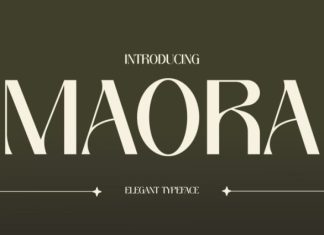 Maora Font preview image 1