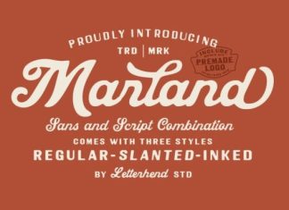 Marland Font preview image 1