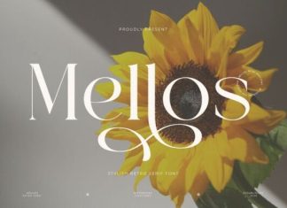 Mellos Font preview image 1