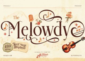 Melowdy Font preview image 1