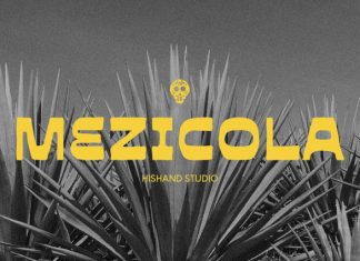 Mezicola Font preview image 1