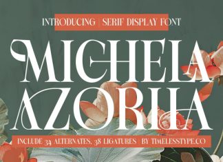 Michela Azorha Font preview image 1