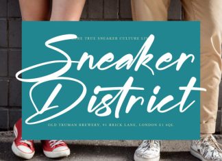 Midnight Sneaker Font preview image 3