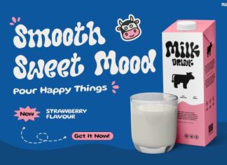 Milkof Font preview image 3