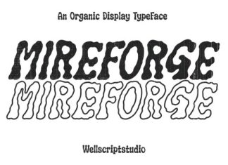 Mireforge Font preview image 1