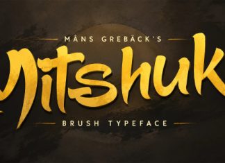Mitshuka Font preview image 1