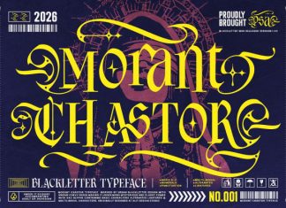Morant Chastor Font preview image 1