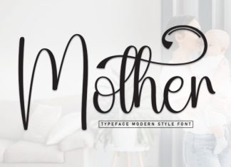 Mother Font preview image 1