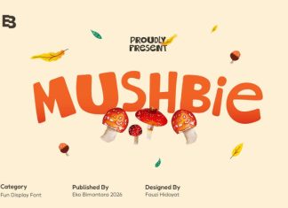 Mushbie Font preview image 1