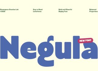 Negula Font preview image 1