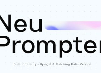 Neu Prompter Font Family preview image 1