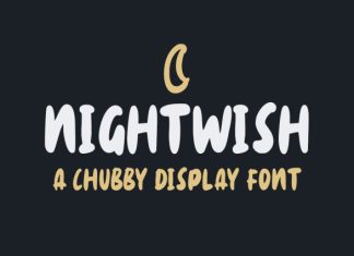 Nightwish Font preview image 1
