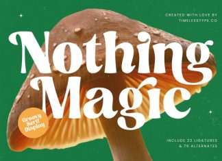 Nothing Magic Font preview image 1