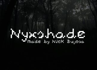 Nyxshade Pixel Font preview image 1