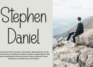 Ocean Pedia Font preview image 3