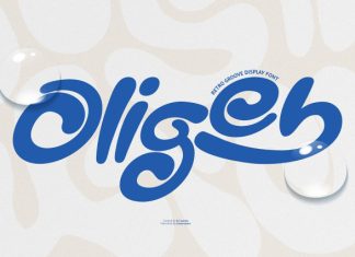 Oligeb Font preview image 1
