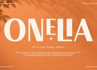 Onelia Font preview image 1