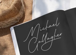 Paragraph Handwritten Font preview image 2