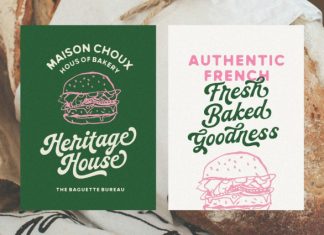 Peach Club Script Font preview image 2