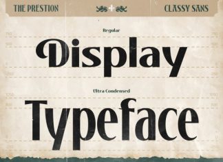 Prestion Font preview image 2