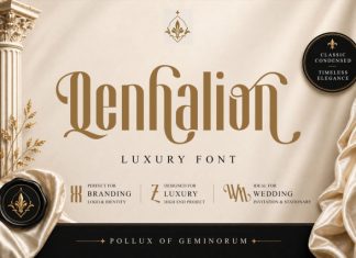 Qenhalion Font preview image 1