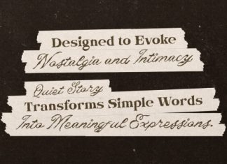 Quiet Story Font preview image 3