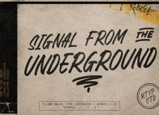 RT Redline Syndicate Font preview image 2