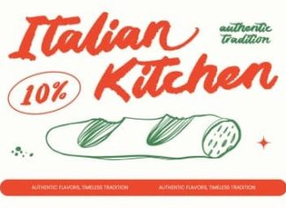 Radical Slice Font preview image 3