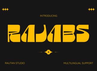 Rajabs Font preview image 1