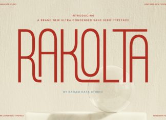 Rakolta Font preview image 1