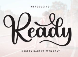 Ready Font preview image 1
