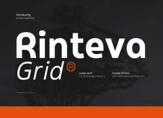 Rinteva Grid – Sans for Oil & Gas Industry Font preview image 1