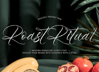 Roast Ritual Font preview image 1