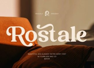 Rostale Font preview image 1