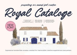 Royal Cataloge Font preview image 1