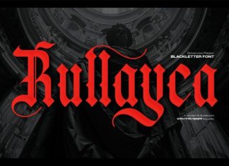 Rullayca Font preview image 1