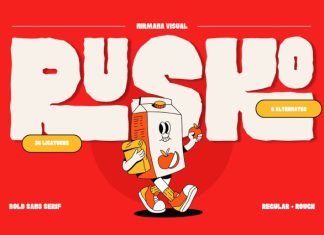 Rusko Font preview image 1
