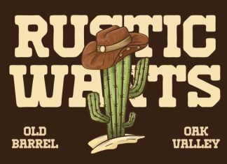 Rust Smoke Font preview image 3