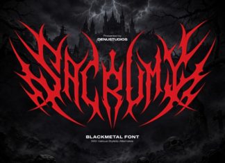 Sacrumy Font preview image 1